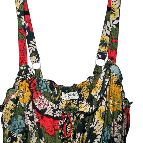 NATURAL LIFE Multicolor Floral Maxi Dress - Picture 4 of 4